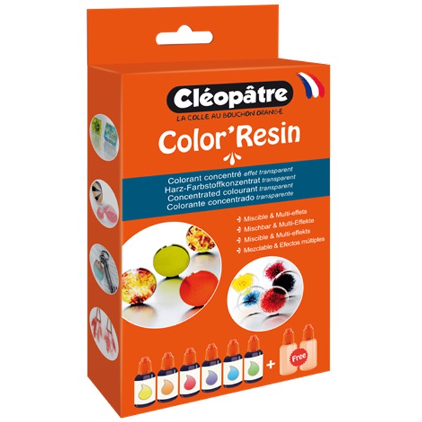 Cléopâtre Color'Resin - colorant pour résine - flacon 15ml - Schleiper -  Catalogue online complet