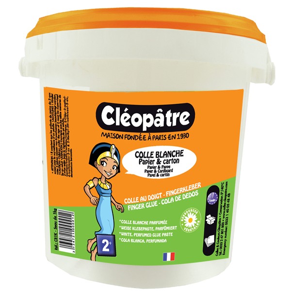CLEOPATRE- Pot de colle blanche à l'amande- Édition Collector 90 ans format  85 g : : Cuisine et Maison