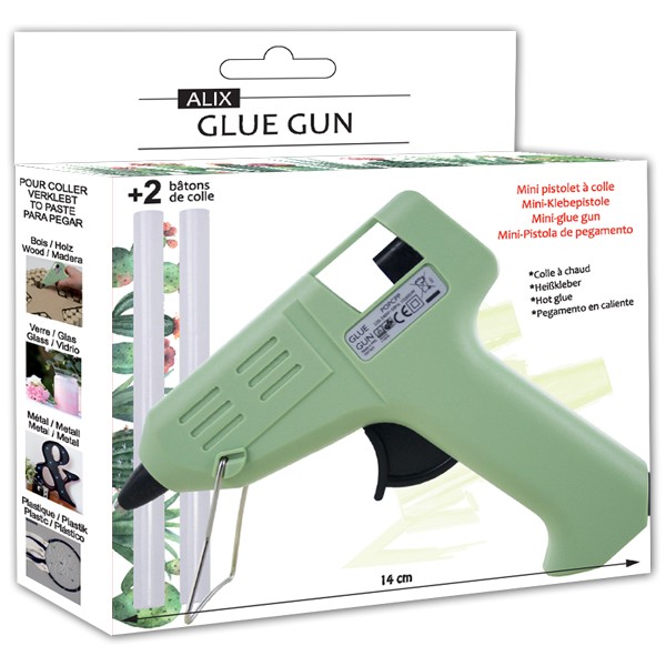 Glue Gun, Mini Pistolet Colle - Cléopatre Colles & Couleurs