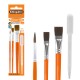 Pinceaux'too Set mit 3 Pinseln + 1 Pipette