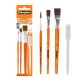 Pinceaux'too Set mit 3 Pinseln + 1 Pipette