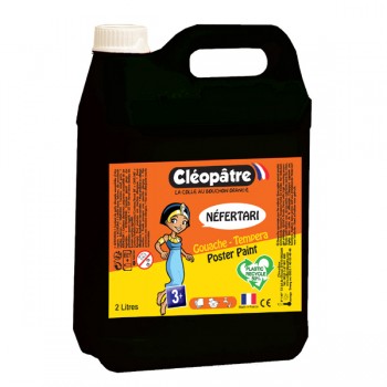 GOUACHE NÉFERTARI NOIR 2 LITRES