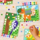 4 Ateliers gommettes - Animaux Prairie - 288 gommettes