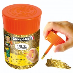 P’tit pot Glitter Gel Jar 50ml - Gold