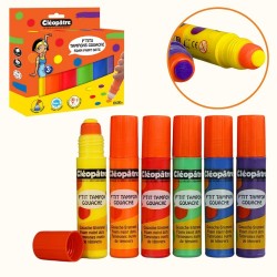 Set de 6 Tampones Gouache 50ml