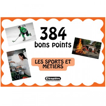 384 petites images bons points – Sports et Métiers