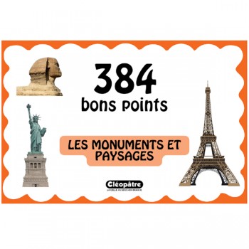 384 petites images bons points – Monuments et Paysages