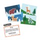 Lot de 180 bons points – Les animaux