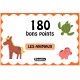 Lot de 180 bons points – Les animaux