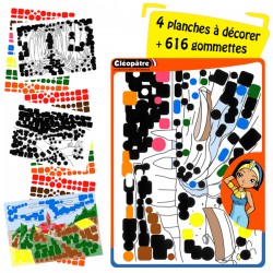 Atelier gommettes - Impressionnistes - 616 gommettes