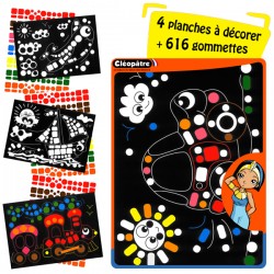 Atelier gommettes - Locomotions - 616 gommettes