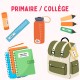 12 étiquettes no pack Primaire